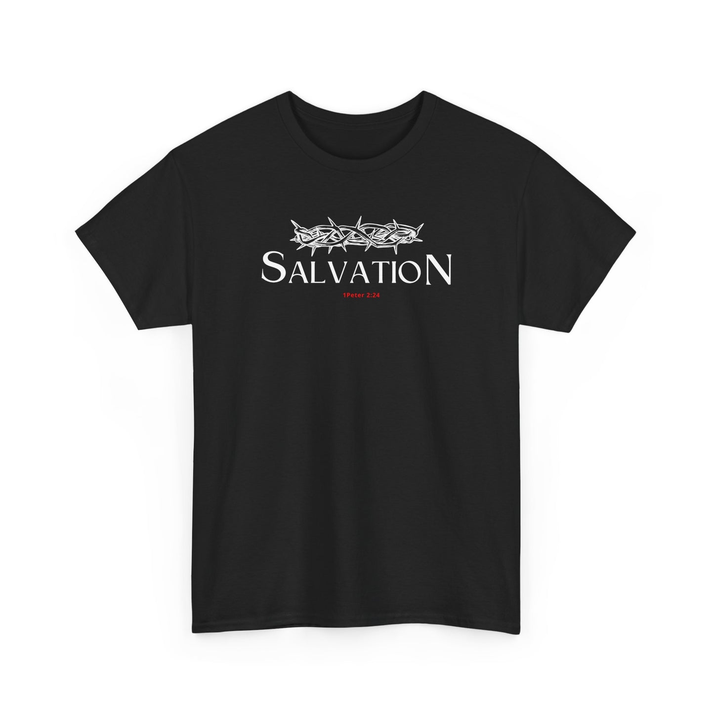Salvation Christian Classic Tshirt (Black)