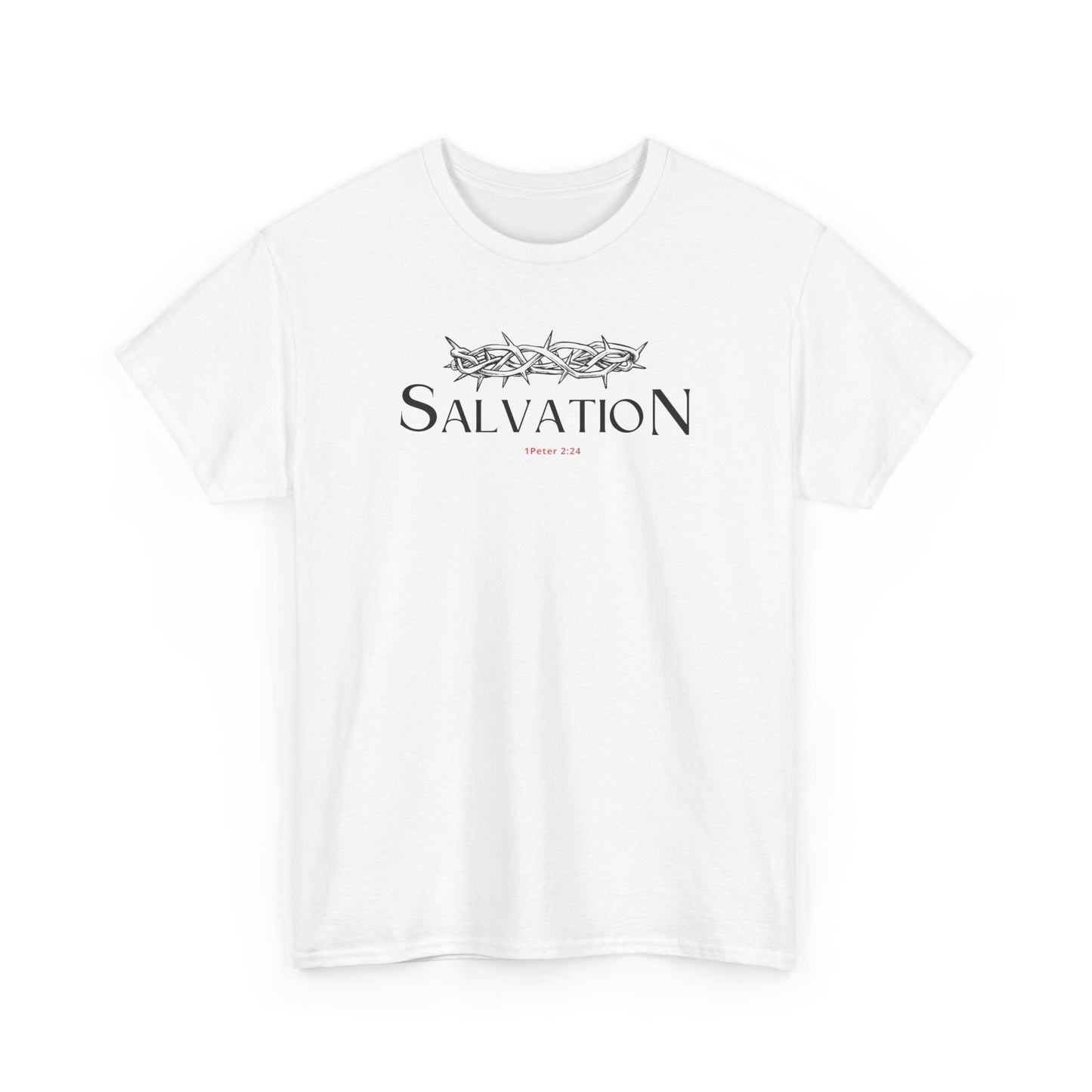 Salvation Christian Classic Tshirt (White)